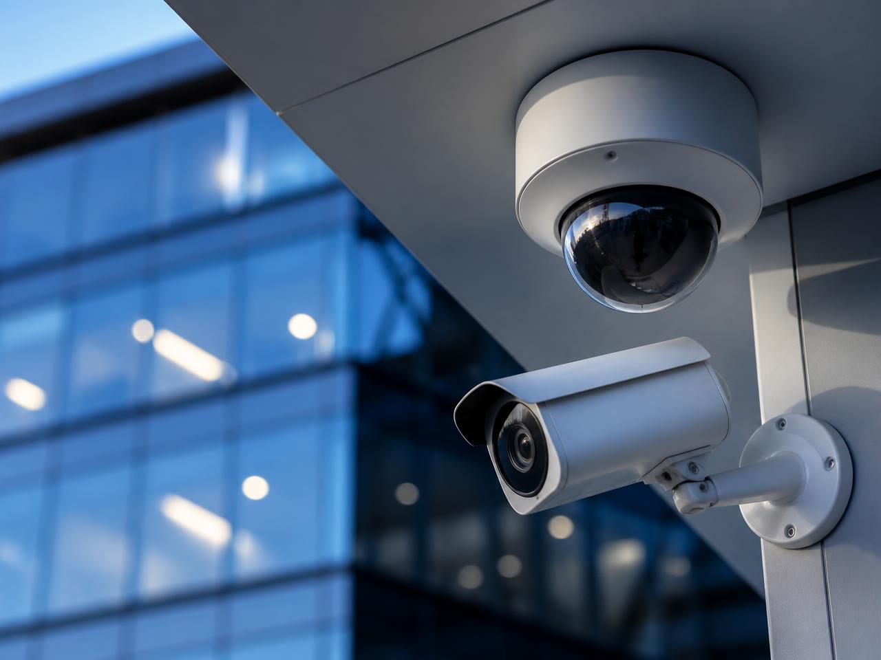 Range of professional CCTV cameras and surveillance accessories